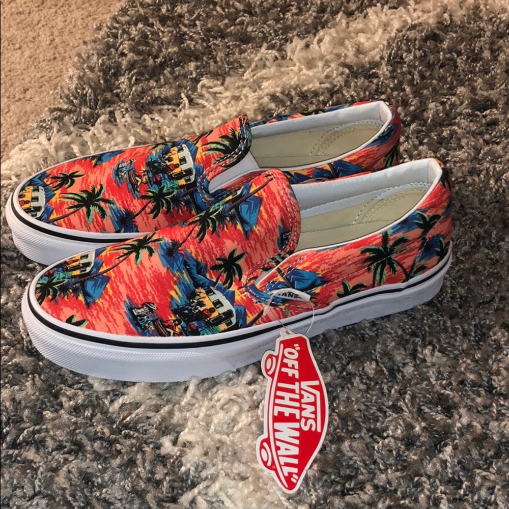 Tropical vans. Brand new